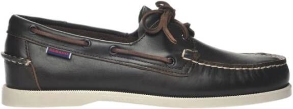 Sebago Heren Docksides Mocassins van Leer Brown Heren