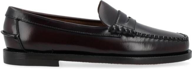 Sebago Klassieke Dames Bruin Bordeaux Schoenen Brown Dames