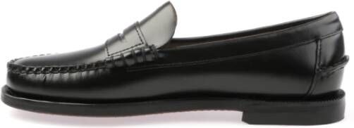 Sebago Klassieke Zwarte Mocassins Black Heren