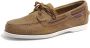 Sebago Docksides Portland Bruin Leren Bootschoenen Brown Heren - Thumbnail 8