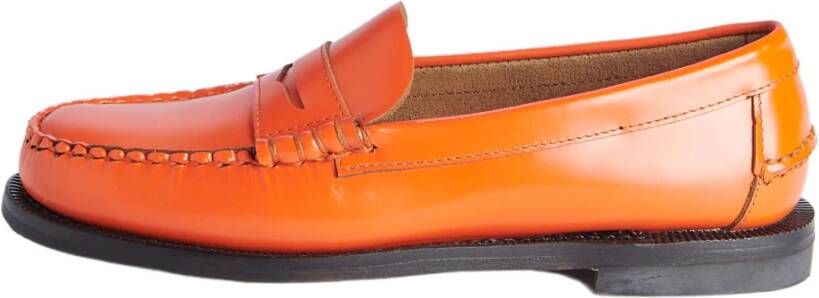 Sebago Loafers Orange Dames