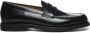 Sebago Met de hand geborstelde leren instapper Black Heren - Thumbnail 1