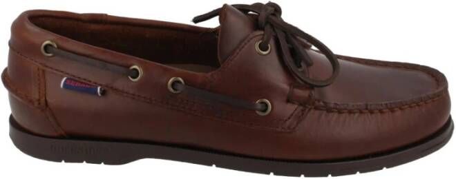 Sebago Nautische dockside Brown Heren