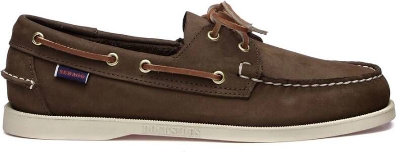 Sebago platte schoenen Brown Heren