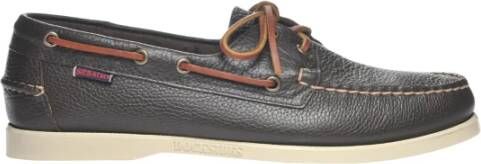 Sebago Platte Schoenen Portland Martellato Brown Heren