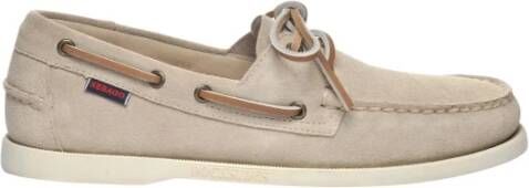 Sebago Platte schoenen voor vrouwen Beige Heren