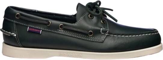 Sebago Portland Boat Shoes Green Heren