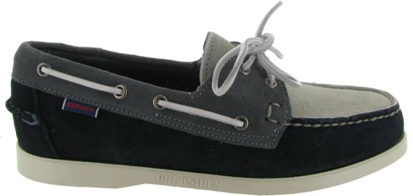 Sebago Portland Jib Bootschoenen Blue Heren