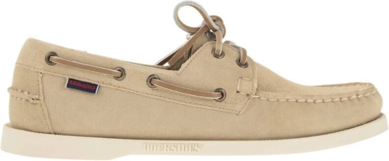 Sebago Sailor Shoes Beige Heren