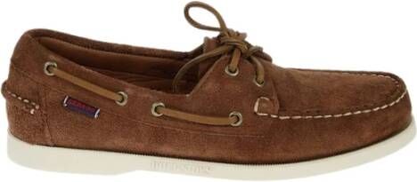 Sebago Sailor Shoes Brown Heren