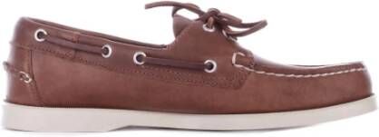 Sebago Sailor Shoes Brown Heren