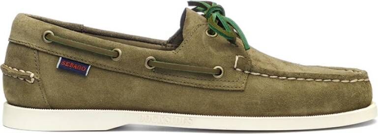 Sebago Schoenen Green Heren