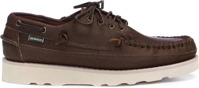 Sebago Klassieke heren mocassin voor buiten Brown Heren