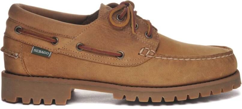 Sebago Stijlvolle Schoenen voor Mannen en Vrouwen Brown Heren