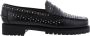 Sebago Zwarte Platte Studs Mocassino Schoenen Black Dames - Thumbnail 7