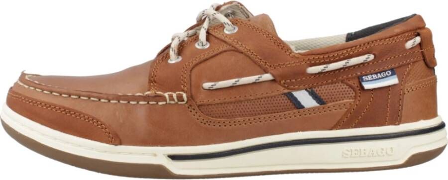 Sebago TRITON 3 Heren InstappersVrije tijdsschoenen Kleur: Cognac