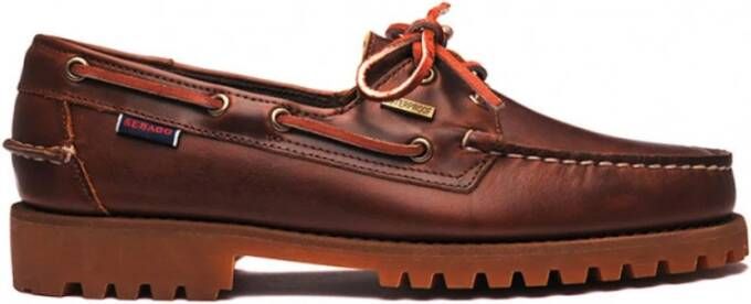 Sebago Waterdichte Nautische Ranger Schoenen Brown Heren