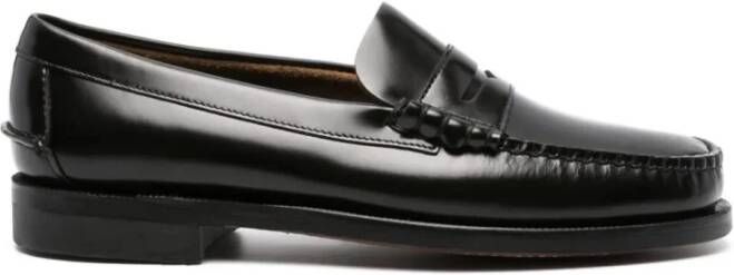 Sebago Zwarte Classic Dan Schoenen Black Heren