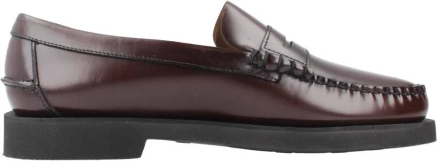 Sebago Dan Polaris Leren Penny Loafer Brown Heren