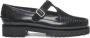 Sebago Zwarte platte schoenen Georgina Lug Black Dames - Thumbnail 1