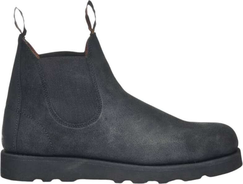 Sebago Zwarte Suède Laarzen Black Heren