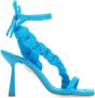 Sebastian Milano High Heel Sandals Blauw Dames - Thumbnail 1