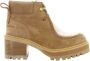 See by Chloé Cognac Shearling Haklaarzen Bruin Dames - Thumbnail 1