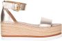 SEE BY CHLOÉ See By Chloé Espadrilles Dames Glyn Maat: 39 Materiaal: Leer Kleur: Goud - Thumbnail 2