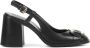 See By Chloé See by Chloe Pumps Stiletto Dames Damesschoenen Leer Blokhak hoogte Chany SB41090A Zwart - Thumbnail 1