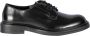 Selected Homme Zwarte Leren Blucher Mocassin Schoenen Black Heren - Thumbnail 1