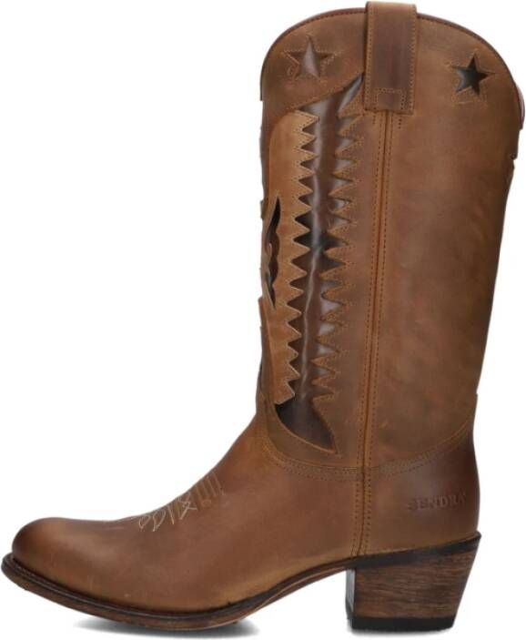 Sendra Bruine Cowboylaarzen Model 18658 Brown Dames