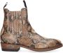 Sendra Bruine Slangenprint Cowboy Laarzen Brown Heren - Thumbnail 2