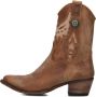 SENDRA Cowboylaarzen Dames 18673 Maat: 40 Materiaal: Suède Kleur: Bruin - Thumbnail 3