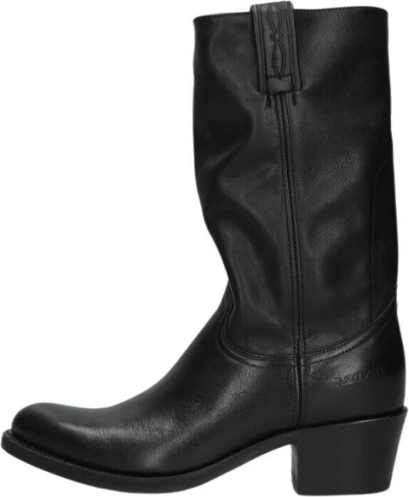 Sendra Dames Cowboy Laarzen met Accent Black Dames