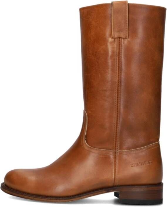 Sendra Elegante Cognac Hoge Laarzen Brown Dames