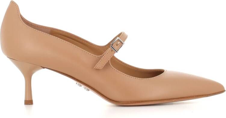 Sergio Levantesi Beige Puntige Hakken Beige Dames