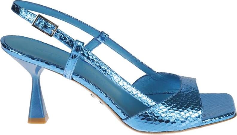 Sergio Levantesi High Heel Sandals Blauw Dames