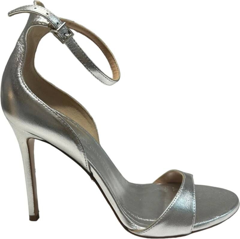 Sergio Levantesi Polyester Sandalen met Enkelband Gray Dames