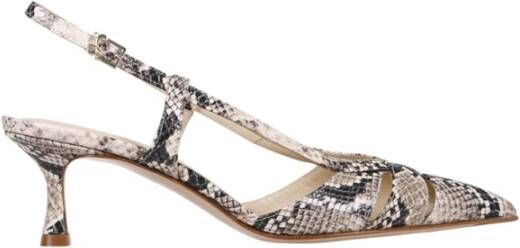 Sergio Levantesi Sabbia Edda5 Leren Pump Multicolor Dames