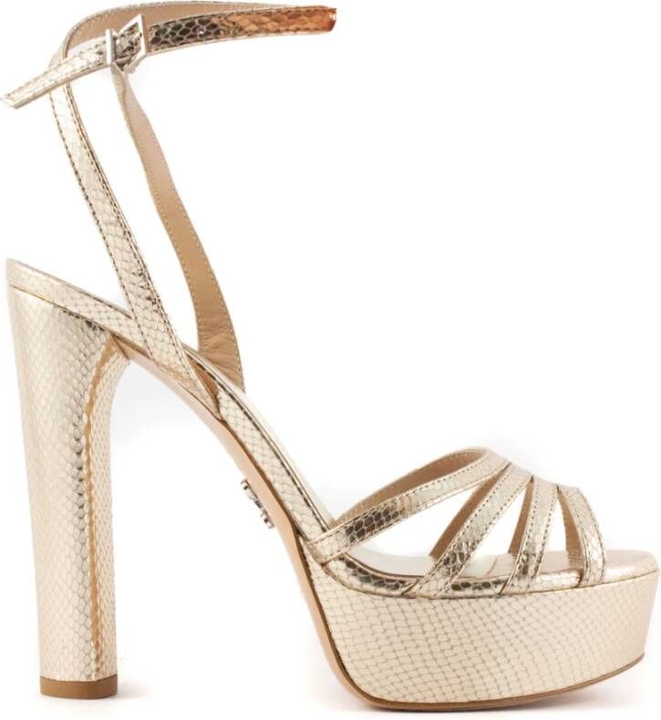 Sergio Levantesi Sandalen Beige Dames