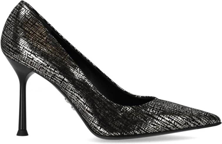 Sergio Levantesi Pumps & high heels MUSA SCHWARZ SILBER PUMPS in zwart