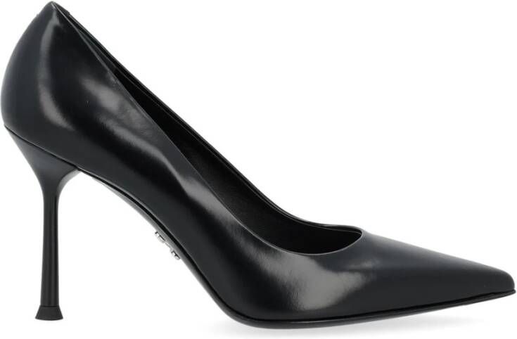 Sergio Levantesi Zwarte Indy Decollete Schoen Black Dames