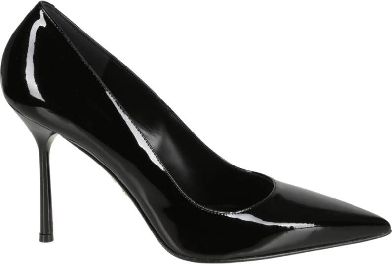 Sergio Levantesi Zwarte Lakleren Pumps Black Dames