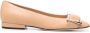 Sergio Rossi Beige Elegante Gesloten Ballerinas Beige Dames - Thumbnail 1