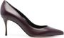 Sergio Rossi Bordeaux Vernice Salon Schoenen Red Dames - Thumbnail 1