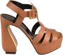 Sergio Rossi Bruine Sandalen voor Dames Stijlvol en Comfortabel Brown Dames - Thumbnail 1