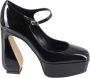 Sergio Rossi Elegant Patent Leather Heels Black Dames - Thumbnail 1