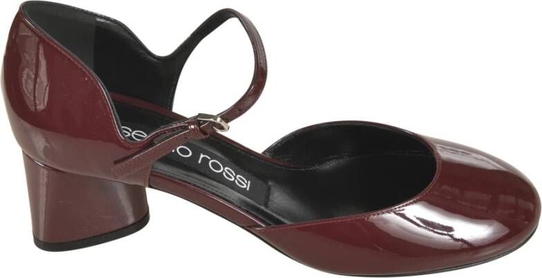 Sergio Rossi Elegante Hakken Schoenen Red Dames