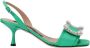 Sergio Rossi High Heel Sandals Groen Dames - Thumbnail 1