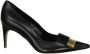 Sergio Rossi Leren pumps met 7 cm hak Black Dames - Thumbnail 1